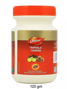 Dabur Triphala Churna Churan 120 gm Jar For Digestive Health Free Shipping - Picture 1 of 3