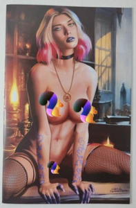 Bellatryx Origin (2024) Harley Quinn Cosplay NUDE Virgin Variant LTD 100 NM - Picture 1 of 2