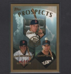 1999 TOPPS MVP PROMOTION PARALLEL ROOKIE #435 DOUG MIENTKIEWICZ/KOSKIE NM 1/100 - Picture 1 of 2