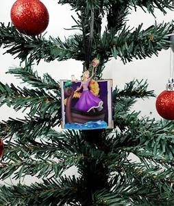 Decorazione natalizia Disney Raperonzolo principessa aggrovigliata decorazione natalizia 2D regalo di Natale - Foto 1 di 4