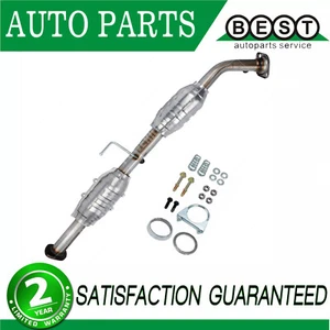 Exhaust Catalytic Converter Fits 2005+ Toyota HiLux TGN16R TGN121R 2.7L 2TRFE - Picture 1 of 13