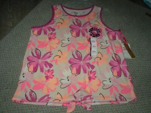 Justice Surf Girl's Tank Top Shirt Size XLP 16P-18P NWT - Picture 1 of 1