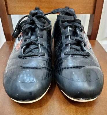 Botines de arranque negros para niño talla 5 Foto 1 de 4