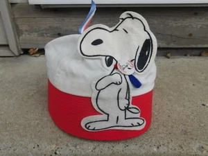 RARE SIMON SIMPLE 1966 PEANUTS CHARACTERS SNOOPY FOR PRESIDENT HAT SCHULZ - Picture 1 of 12