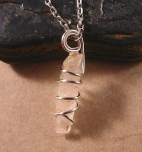 DELPHI ORAKEL QUARZ ANHÄNGER SILBER KUPFER MAGIE STEIGERUNG SPIRITUALITÄT LIEBE 31 - Bild 1 von 3