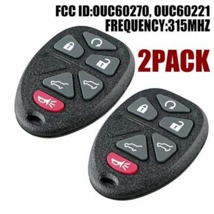 2 For 2007 2008 2009 2010 2011 2012 2013 2014 GMC Yukon Chevrolet Remote Key Fob - Bild 1 von 9