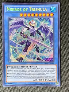 Nekroz of Trishula - THSF-EN015 - Secret Rare - Unlimited Edition Yugioh - Picture 1 of 2