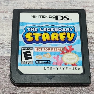 The Legendary Starfy NOT FOR RESALE Authentic Nintendo DS Rare Tested Kiosk Demo - Image 1 of 4