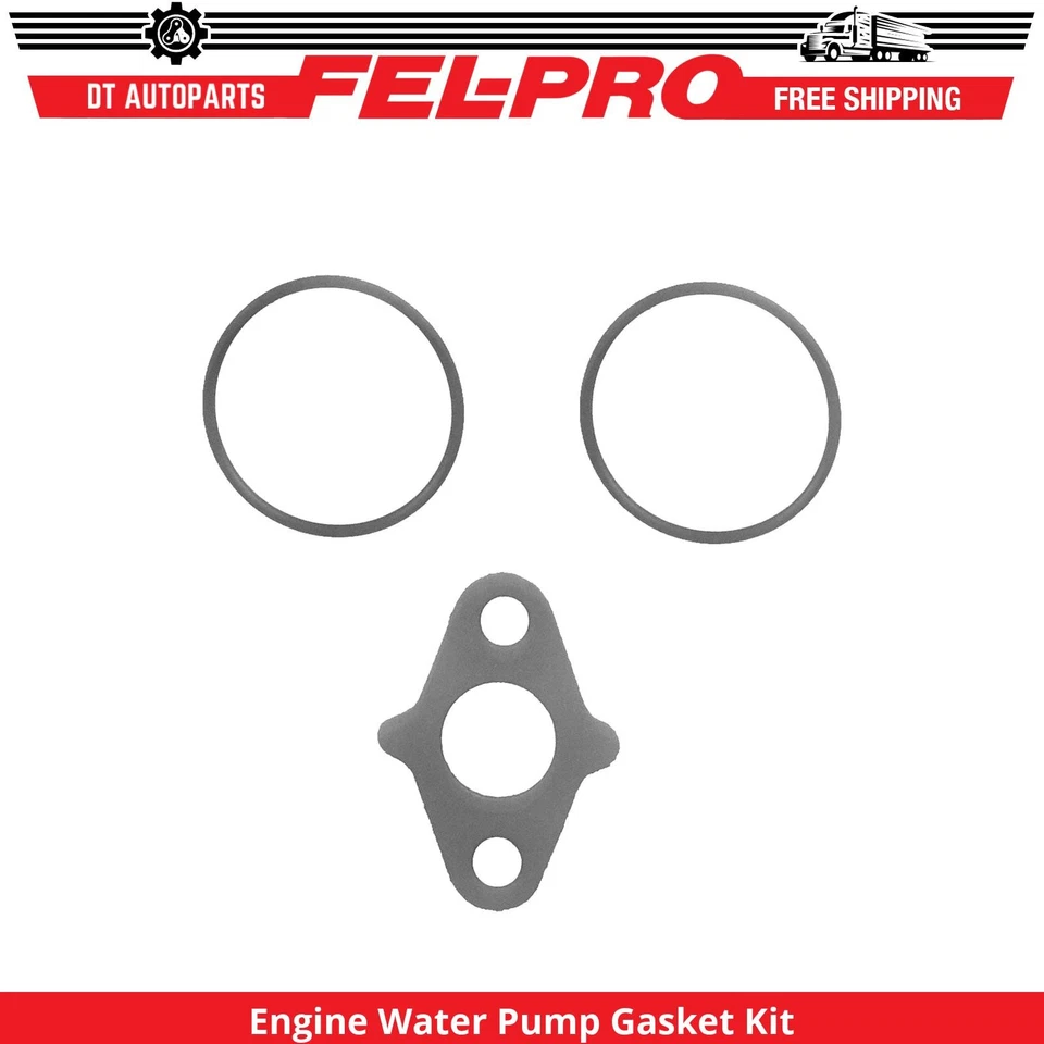 For 1989-1997 Geo Prizm Engine Water Pump Gasket Kit Fel-Pro 1990 1991 1992 1993 - Image 1 of 1