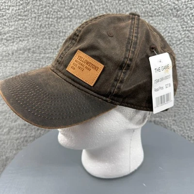 Gorra ajustable con parche del Parque Nacional de Yellowstone - por el juego - ¡NUEVA! Foto 1 de 4