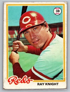 1978 Topps - Ray Knight #674 Cincinnati Reds MLB Baseball Card - Picture 1 of 2