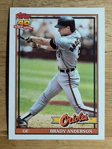 1991 Topps #97B Brady Anderson COR - Picture 1 of 2