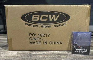 (1000) BCW 3x4 Regular Trading Card Toploaders Rigid Cases Top Loaders Case - Picture 1 of 1