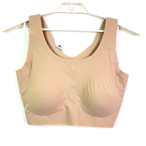 Bali Cool Comfort 360 Stretch Womens Size 3XL Nude Tan Lightweight Pull Over Bra - Picture 1 of 8