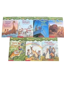 Magic Tree House Book 15-21 Scholastic By Mary Pope Osborne Set Of 7 - Picture 1 of 14