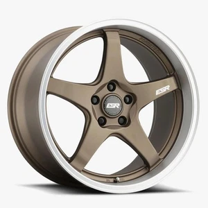 ESR Wheels Rim APEX SERIES APX5 18x8.5 5x100 ET30 Matte Bronze Machined Lip - Picture 1 of 4