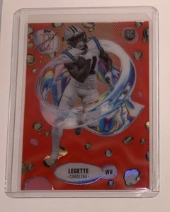 2024 Signature Class Xavier Legette Fluidity Red /25 RC SP Panthers Bookend #F-9 - Picture 1 of 3