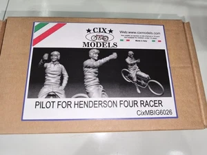 CIX Models 1/6 Motorcycle Pilot for Henderson Four Racer Motorcycle - Picture 1 of 1