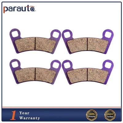 Front Carbon fiber Brake Pads for 2009-2013 2011 2012 Polaris RZR S 800 EFI - Image 1 of 4