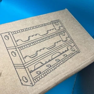 Kinderzimmer Schweberegal für Wand 3er Pack gewellt Wandmontage Kinderzimmer Buch - Bild 1 von 3