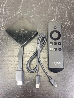 Amazon Fire TV 3rd Generation 4K Ultra HD Media Player LDC9WZ W/ Remote - Image 1 of 4