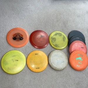 Lot Of 10 Premium Discs Golf Set 5 Putters Buzzz Wasp Wraith (2) Aviar X’s Prodg - Picture 1 of 24