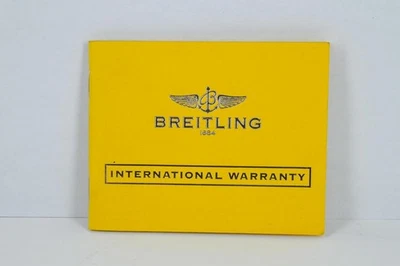 Международный гарантийный буклет Breitling Chronomat Evolution A13356 2539045 2006 - Изображение 1 из 3