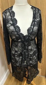 Ladies Size L Cover All For A Bikini In Black - Picture 1 of 7