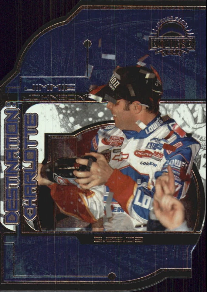 2004 Press Pass Eclipse Destination WIN #14 Jimmie Johnson - Racing - Image 1 of 2