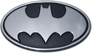 Offically Licensed DC Comics Batman Oval All Metal Emblem for Cars, Trucks, and - Picture 1 of 12