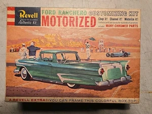 REVELL MOTORIZED FORD RANCHERO ORIGINAL Box CIRCA 1961!  - Picture 1 of 4