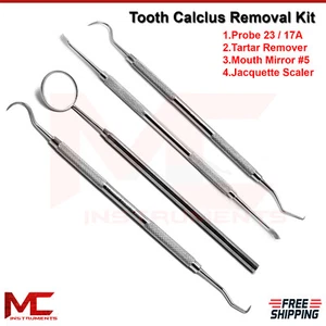 Oral Healthcare Hygienist Kit Dental Plaque Removal Diagnostic Instruments   - Picture 1 of 5