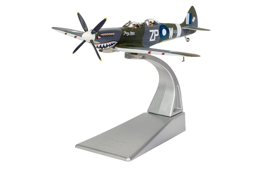 Corgi Supermarine Spitfire T.9 TE308 Fighter Grey Nurse 1/72 Diecast AA29201