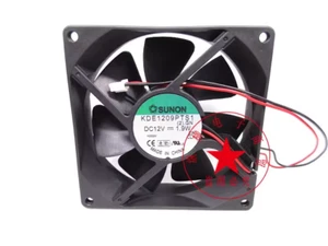 1PC SUNON KDE1209PTS1 12V 1.9W 9025 9CM two wire cooling fan - Picture 1 of 2