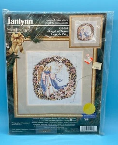 NOS Janlynn Engel des Friedens Kreuzstich 12" x 12" Diana Thomas Kit 15-204 versiegelt - Bild 1 von 3
