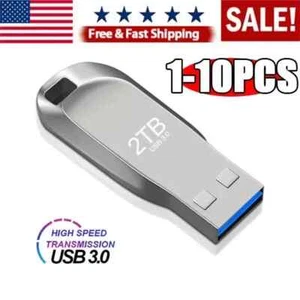 2TB USB 3.0 Flash Drive Thumb U Disk Memory Stick Pen PC Laptop Tablet Storage - Picture 1 of 6