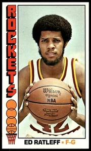 1976-77 Topps Ed Ratleff Houston Rockets #18 - Picture 1 of 2
