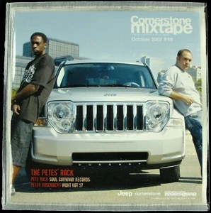 CORNERSTONE MIXTAPE #99 OCT. 2007 2X CD MIXED PROMO PETE ROCK, PETER ROSENBERG - Picture 1 of 5