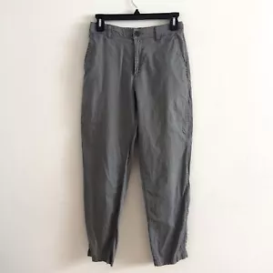 Uniqlo Grey Casual Linen Blend Pants Size XS - Picture 1 of 7