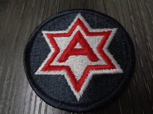 WWII US 6th SIXTH ARMY Cut Edge Patch Shoulder Sleeve Insignia NEW DARK GREEN - Bild 1 von 5