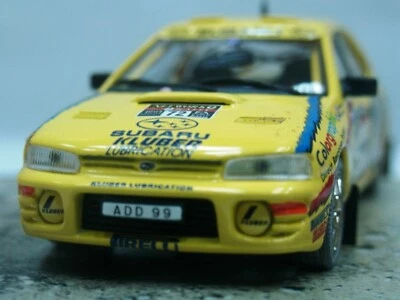 WOW EXTRÊMEMENT RARE Subaru Impreza WRX WRC 4WD Clark RAC 1995 1:43 Trofeu-HPI - Photo 1/3