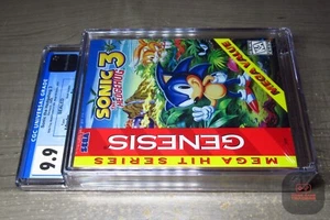 CGC 9.9 A++ - Sonic the Hedgehog 3 [Mega Hit Series] Sega Genesis 1998 ¡NUEVO! - Imagen 1 de 6