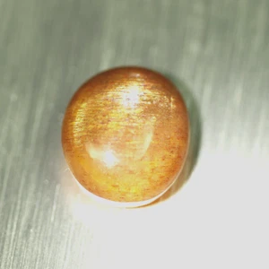 9.92CT UNIQUE HI END NATURAL GOLDEN SUNSTONE CABOCHON  LOOSE GEMSTONE - Picture 1 of 3