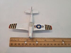 1968 Cragstan Wild Wings Wwii P-51 Mustang #1121-3 Used, Propeller missing,4.5"