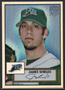 James Shields 2006 Topps 52 Chrome Refractors #8  370/552  Tampa Bay Devil Rays - Picture 1 of 2