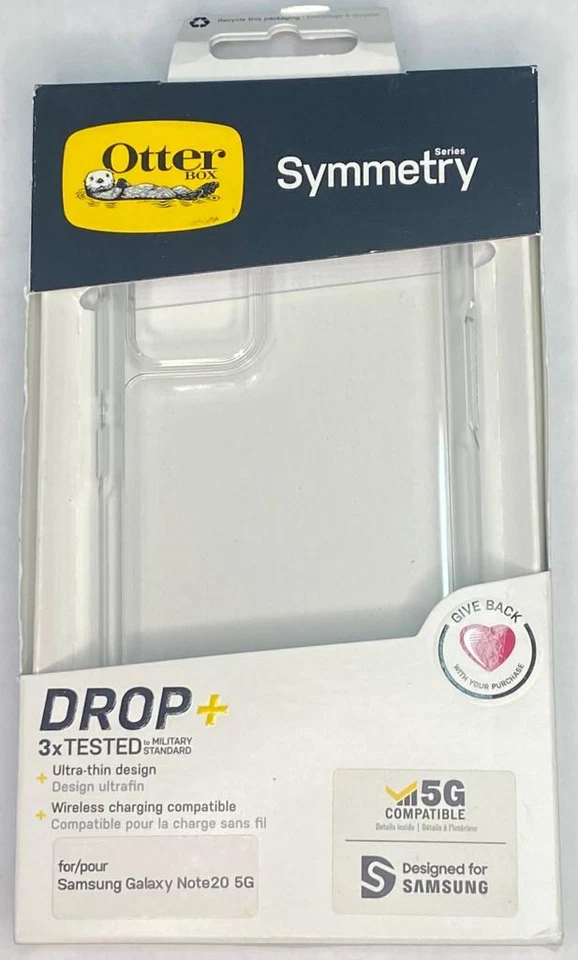 OtterBox Samsung Galaxy Note20 5G Symmetry Case - Clear - Image 1 of 1
