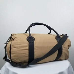 Carolina Sewn Deadstock Sideline Weekender Waxed Cotton Canvas Duffel Bag NWT - Picture 1 of 12