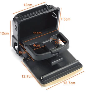 For VW Golf MK5 MK6 Jetta EOS Rear Armrest Central Console Cup Holder 1K0862532 - Picture 1 of 4