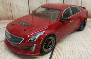 Carrocería de coche de radiocontrol pintada a medida Cadillac CTS-V 1/10 en carretera para Traxxas 4Tec2.0 - Imagen 1 de 3