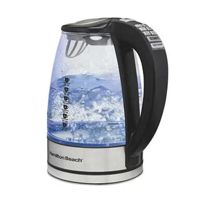 Temperature-Control Glass Kettle, 1.7 Liter (7 Cup) Capacity,FAST SHIPPING - Picture 1 of 11